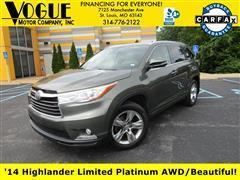 2014 Toyota Highlander 