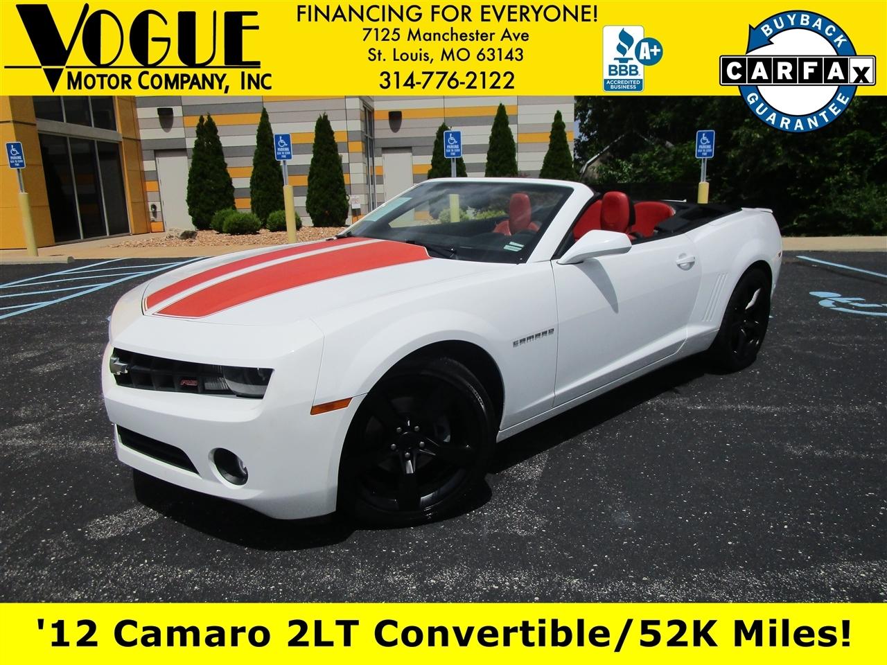 2012 Chevrolet Camaro Convertible 2LT