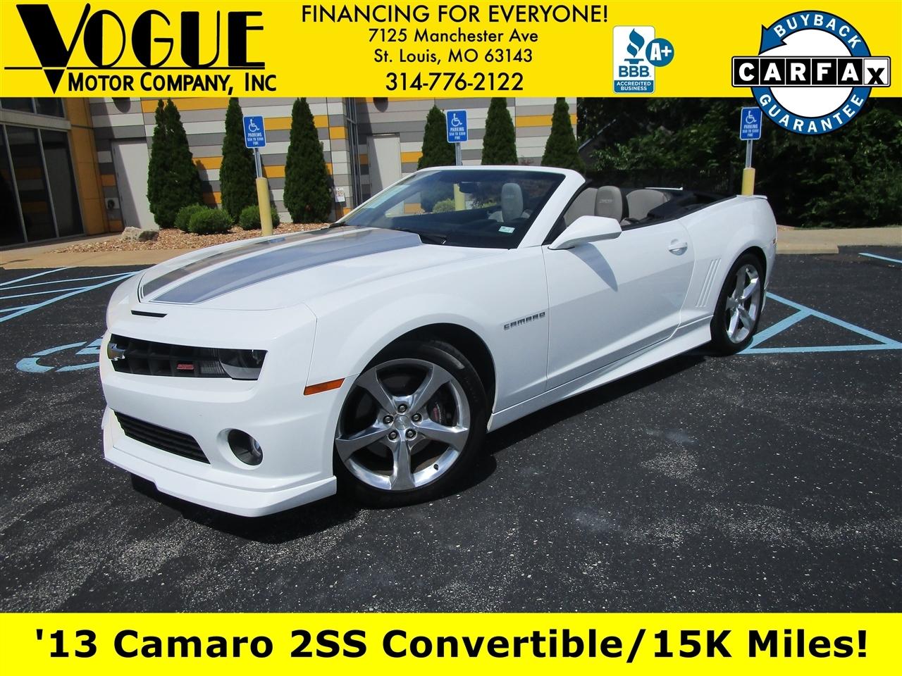 2013 Chevrolet Camaro Convertible 2SS