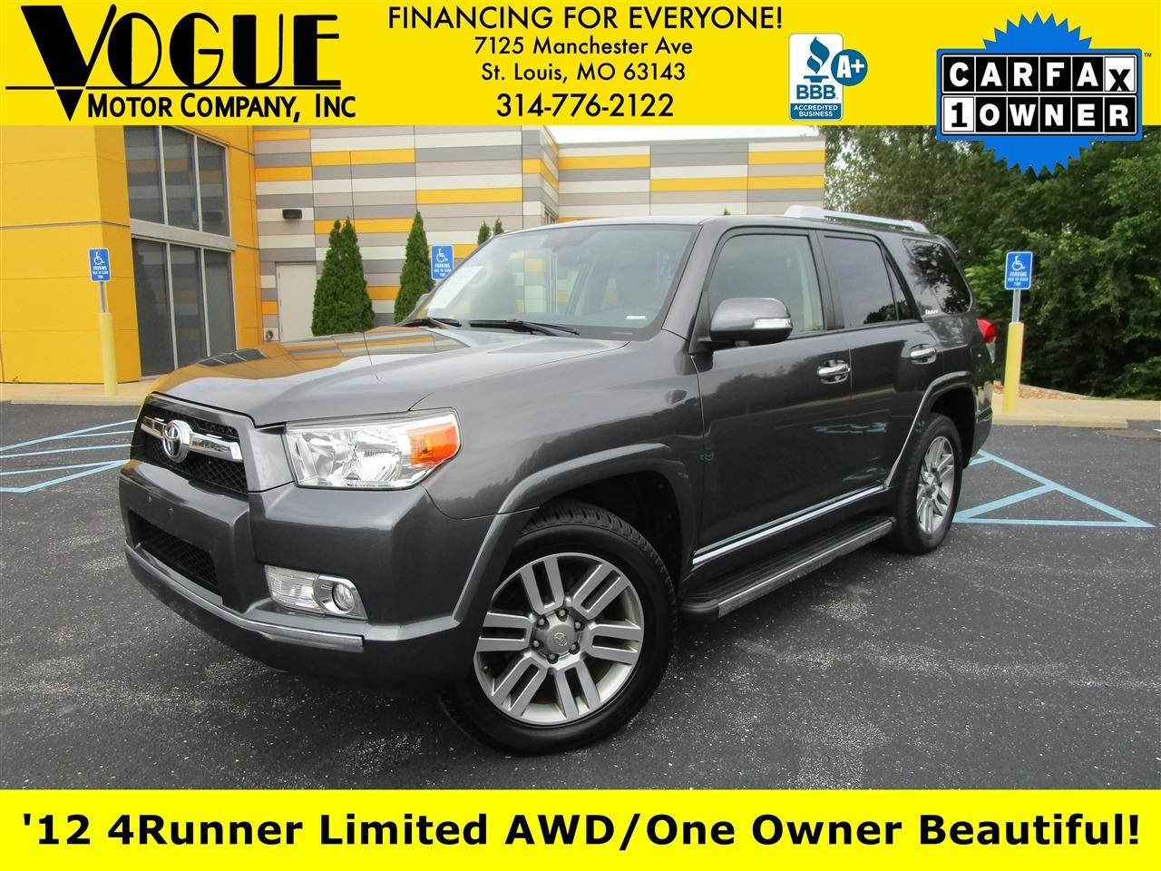 Toyota 4Runner Limited 4WD V6 2012