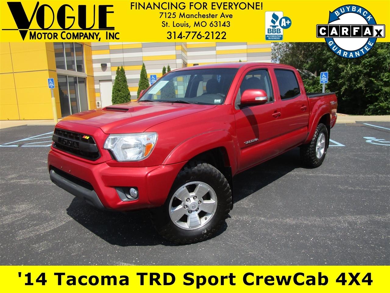 Toyota Tacoma Double Cab V6 5AT 4WD 2014