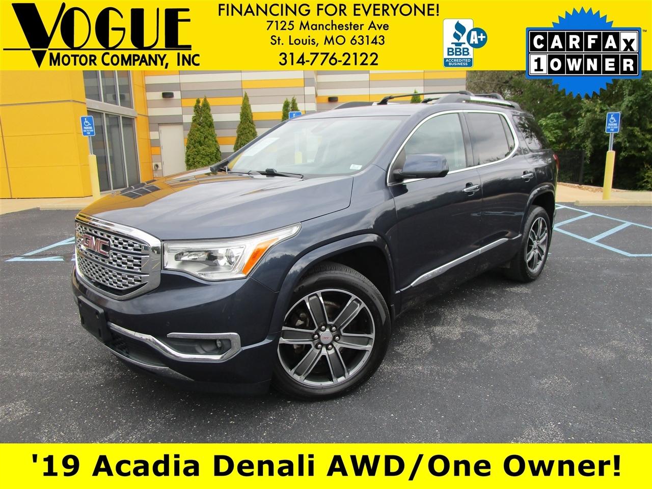 2019 GMC Acadia Denali AWD