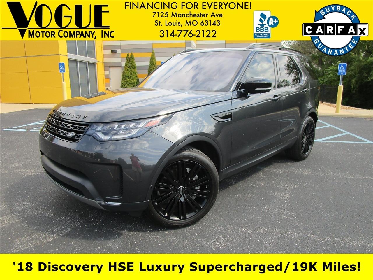 2018 Land Rover Discovery HSE Luxury