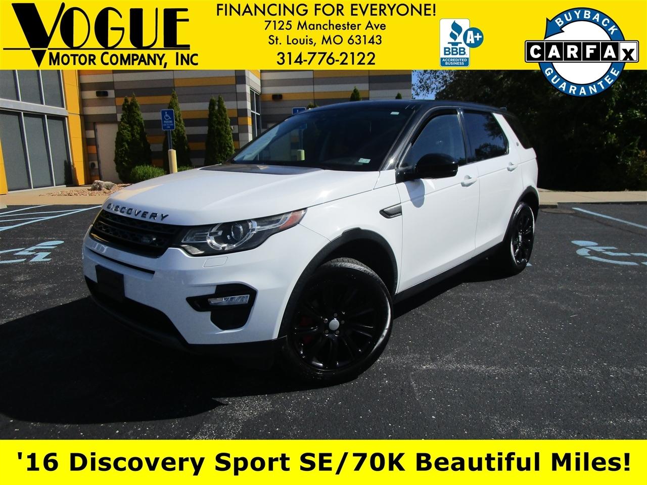 2016 Land Rover Discovery Sport SE
