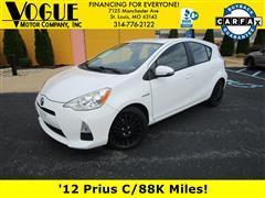 2012 Toyota Prius c 