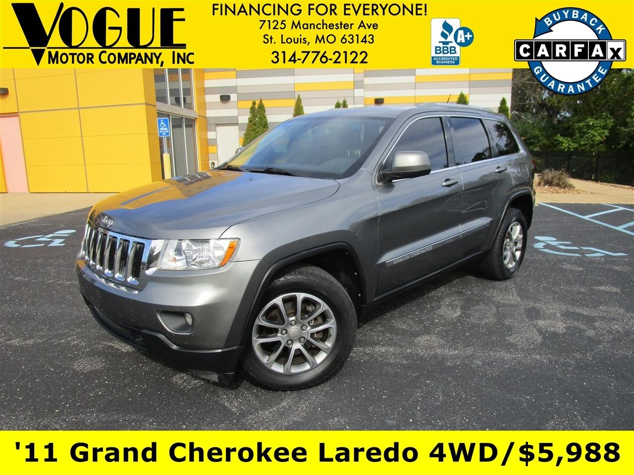 2011 Jeep Grand Cherokee Laredo 4WD