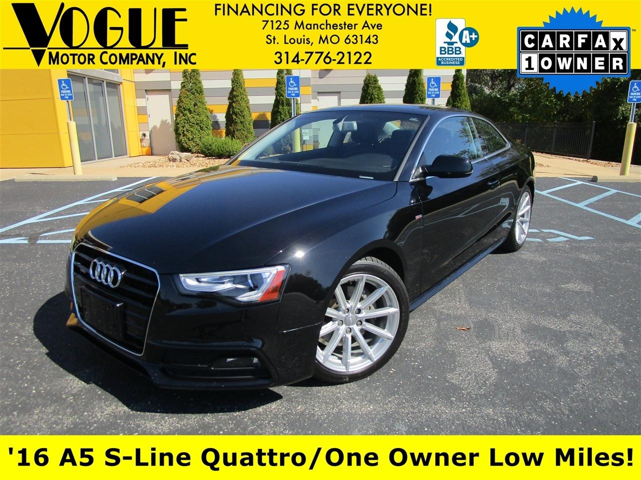 2016 Audi A5 2.0T Premium Plus quattro 8A