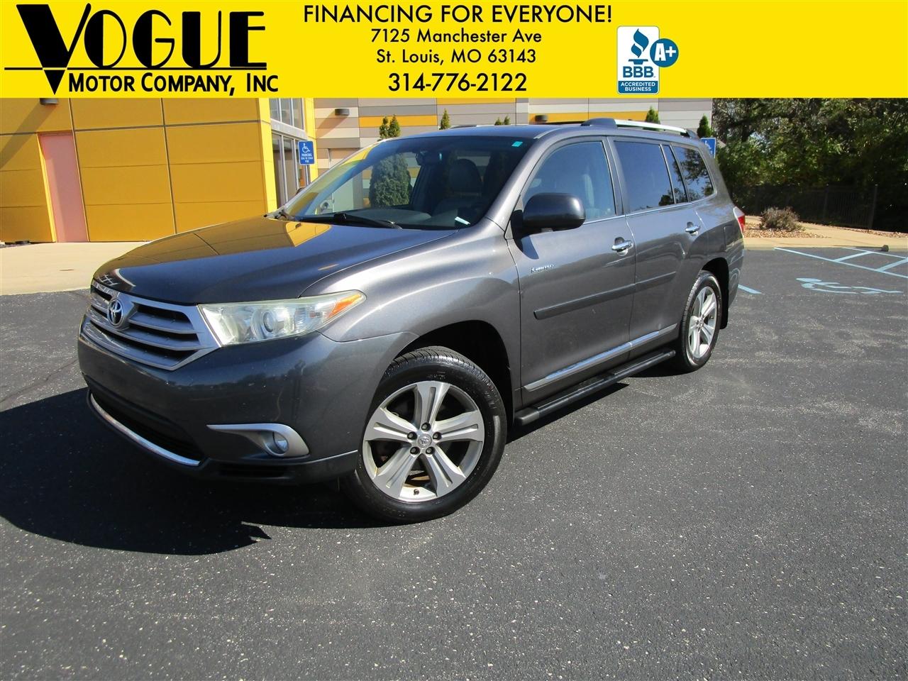 Toyota Highlander Limited 4WD 2013