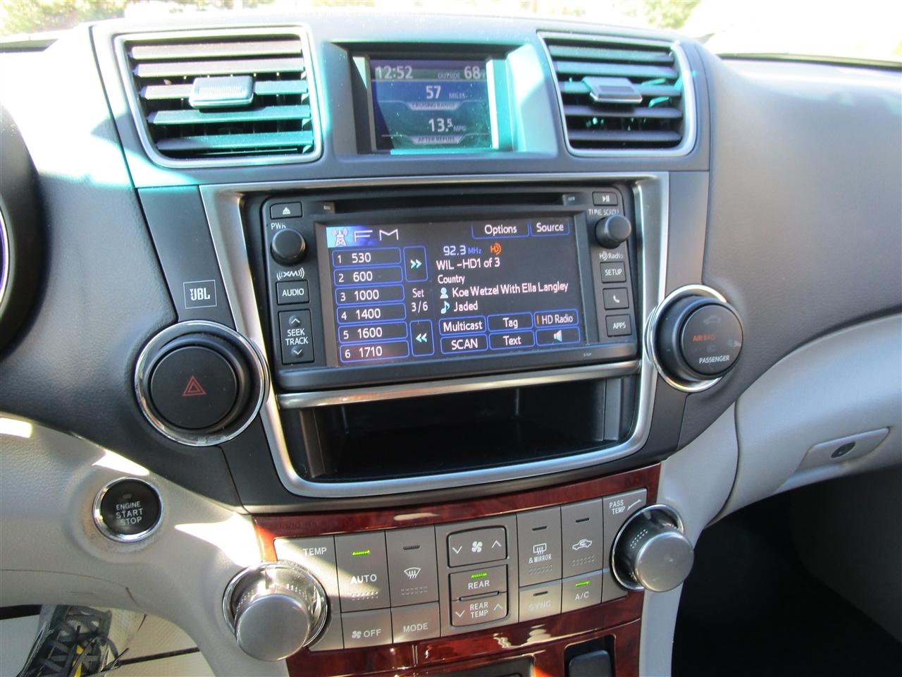 Toyota Highlander Limited 4WD 2013