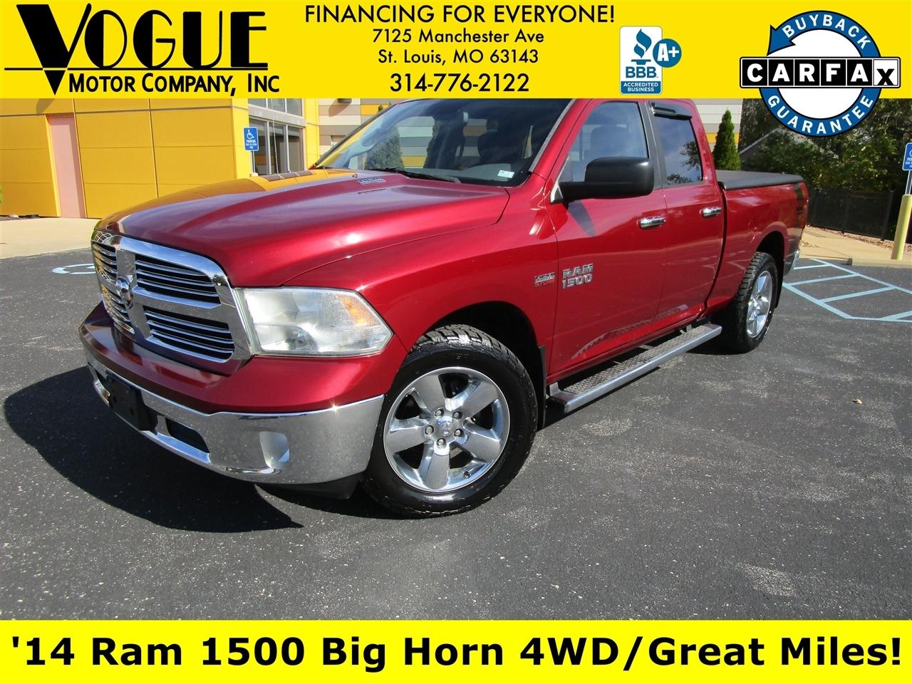 RAM 1500 SLT Quad Cab 4WD 2014