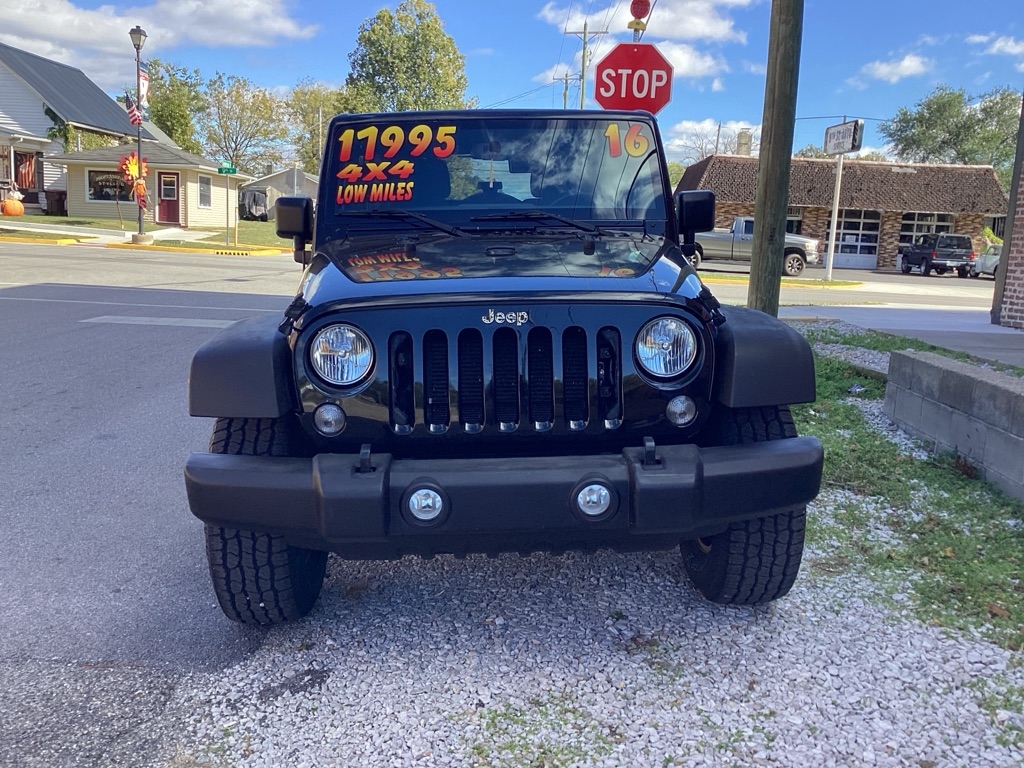 Jeep Wrangler Unlimited Sport 4WD 2016 Jeep Wrangler Unlimited Sport 4WD 2016