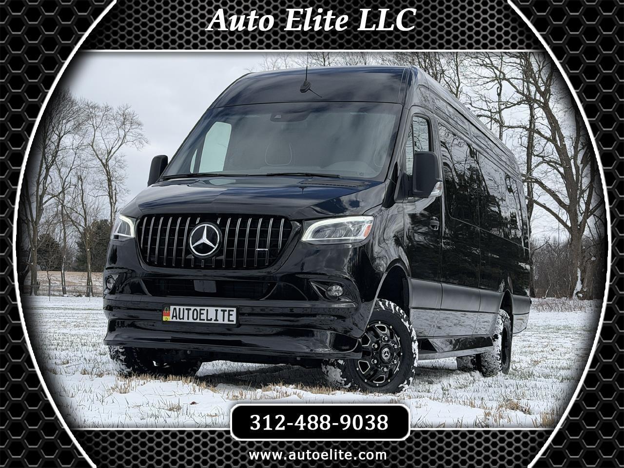 2024 Mercedes-Benz Sprinter AWD Starlight Elite Pullman 15 Passenger AMG Trim