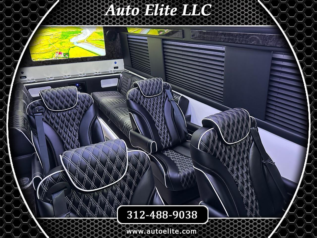 2026 Mercedes-Benz Sprinter AWD Elite Touring Coach 14 Passenger Elegance Trim