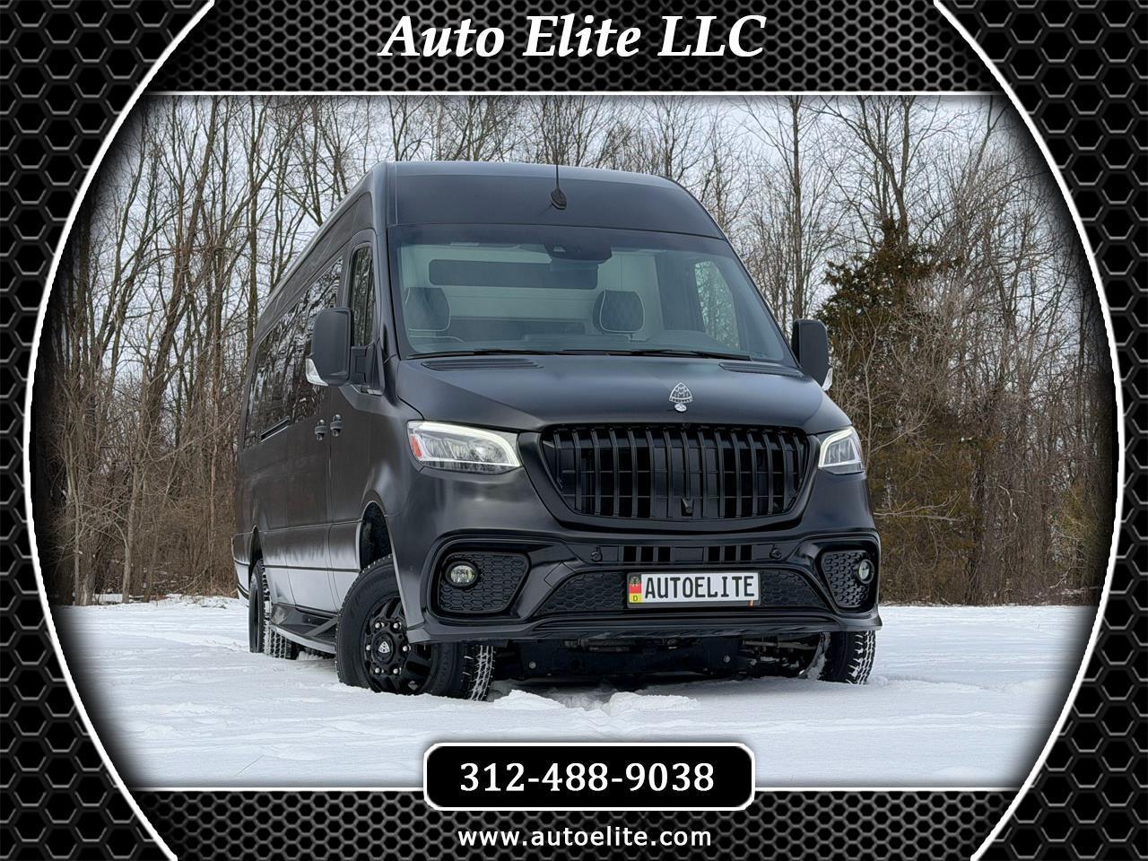 2023 Mercedes-Benz Sprinter AWD Matte Black Maybach Leather Seats Limousine