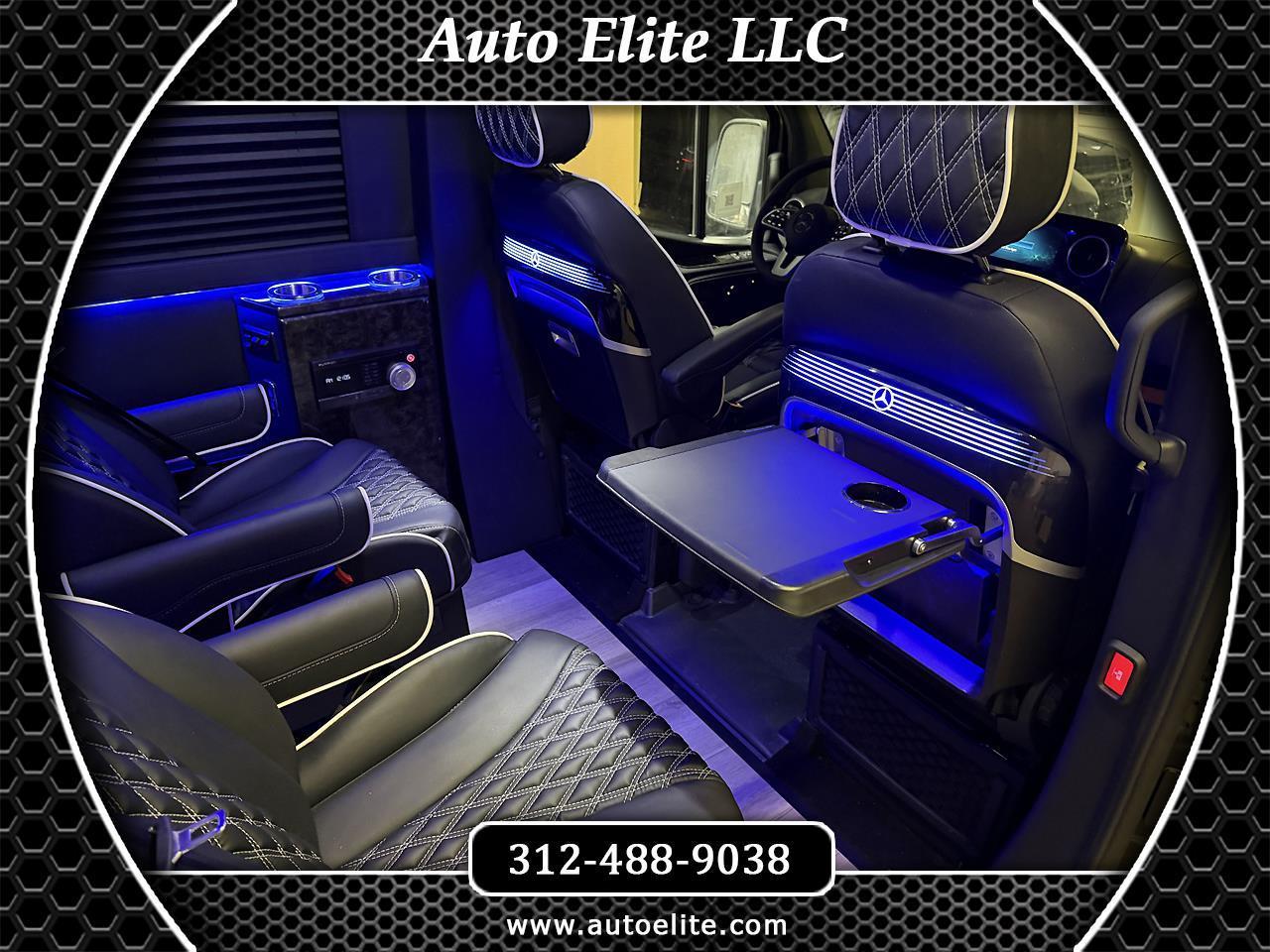 2026 Mercedes-Benz Sprinter Business Class Folding Table with Wireless Charger