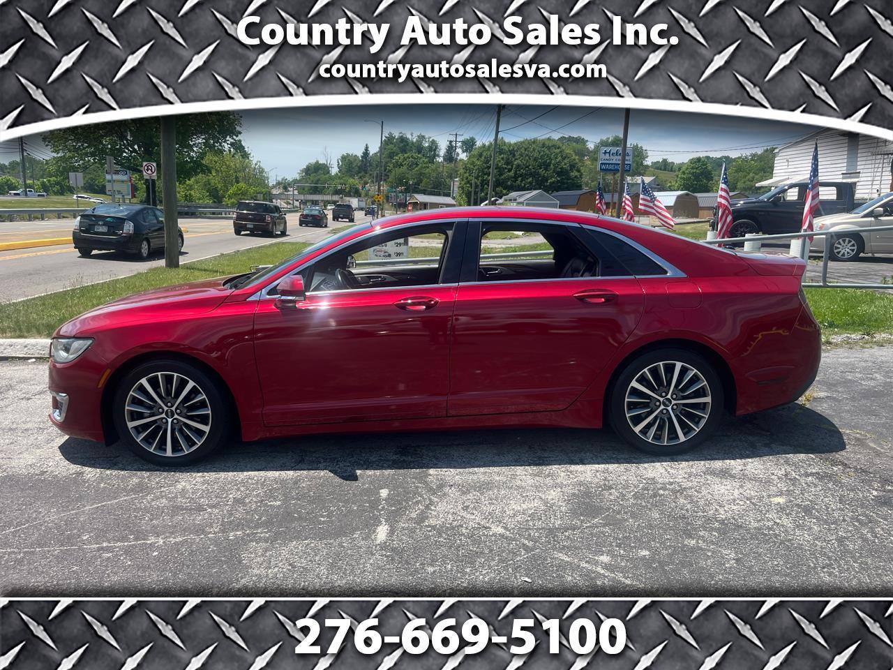 2018 Lincoln MKZ SELECT