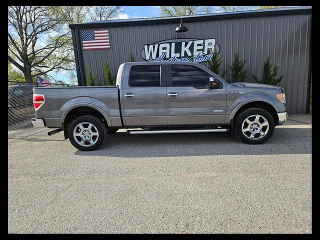 Gray 2014 Ford F-150 Pickup Truck Four-Wheel Drive Automatic
