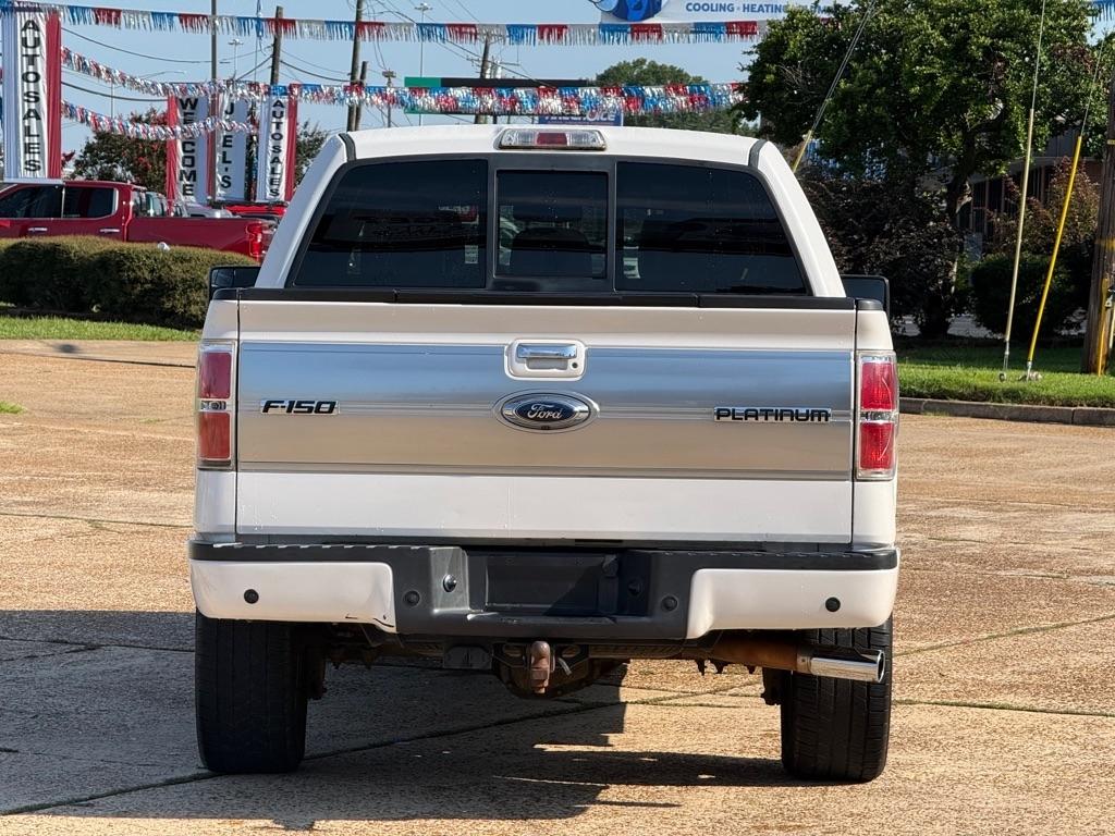 Ford F-150 4WD SuperCrew 145" Platinum 2012