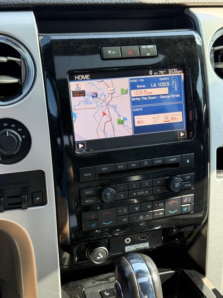Ford F-150 4WD SuperCrew 145" Platinum 2012