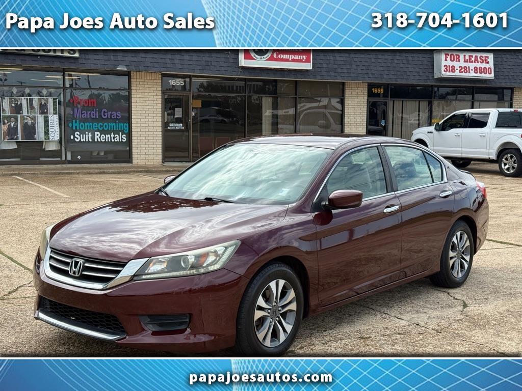 Honda Accord Sdn 4dr I4 CVT LX 2013
