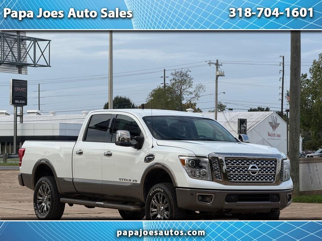 2018 Nissan Titan XD 4x4 Diesel Crew Cab Platinum Reserve