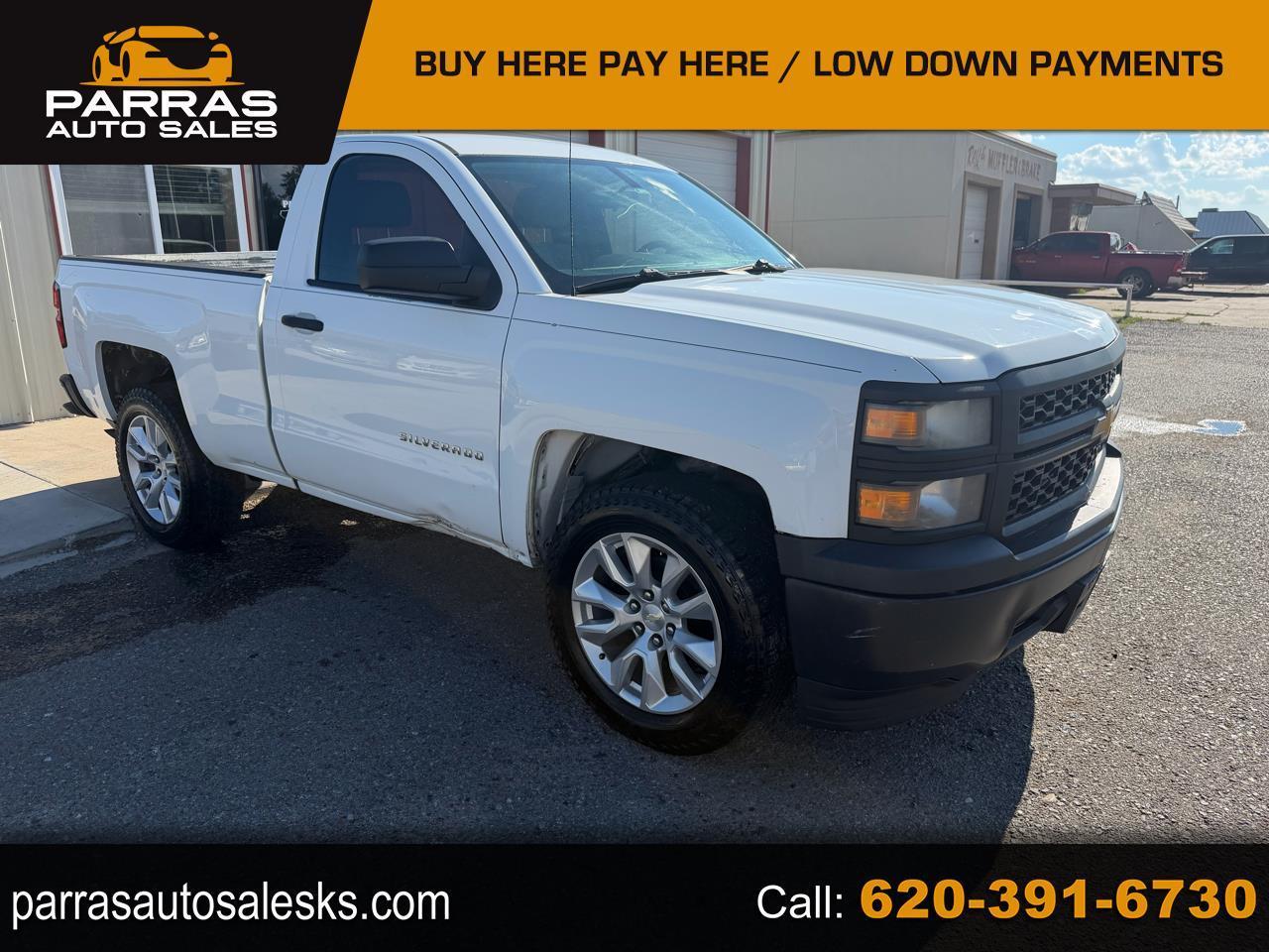 2014 Chevrolet Silverado 1500 Work Truck 2WT Regular Cab Long Box 2WD