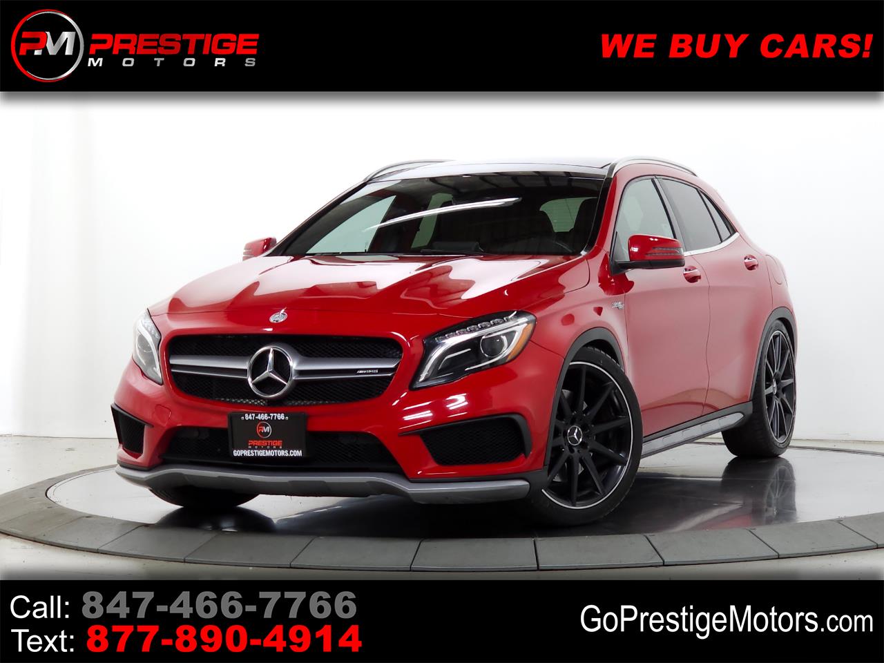 2016 Mercedes-Benz GLA-Class GLA45 AMG 4MATIC