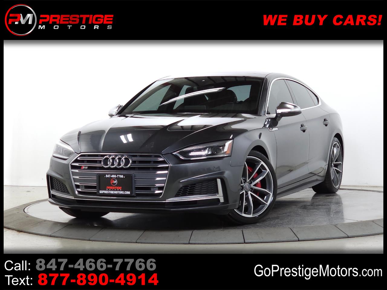 2018 Audi S5 Premium Plus Hatchback quattro