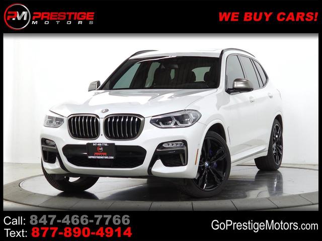 White 2019 BMW X3 M40i AWD SUV / Crossover All-Wheel Drive Automatic