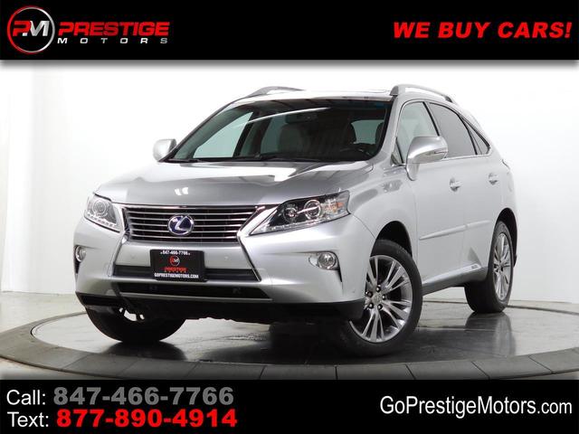 Silver 2013 Lexus RX Hybrid 450h AWD SUV / Crossover All-Wheel Drive Automatic