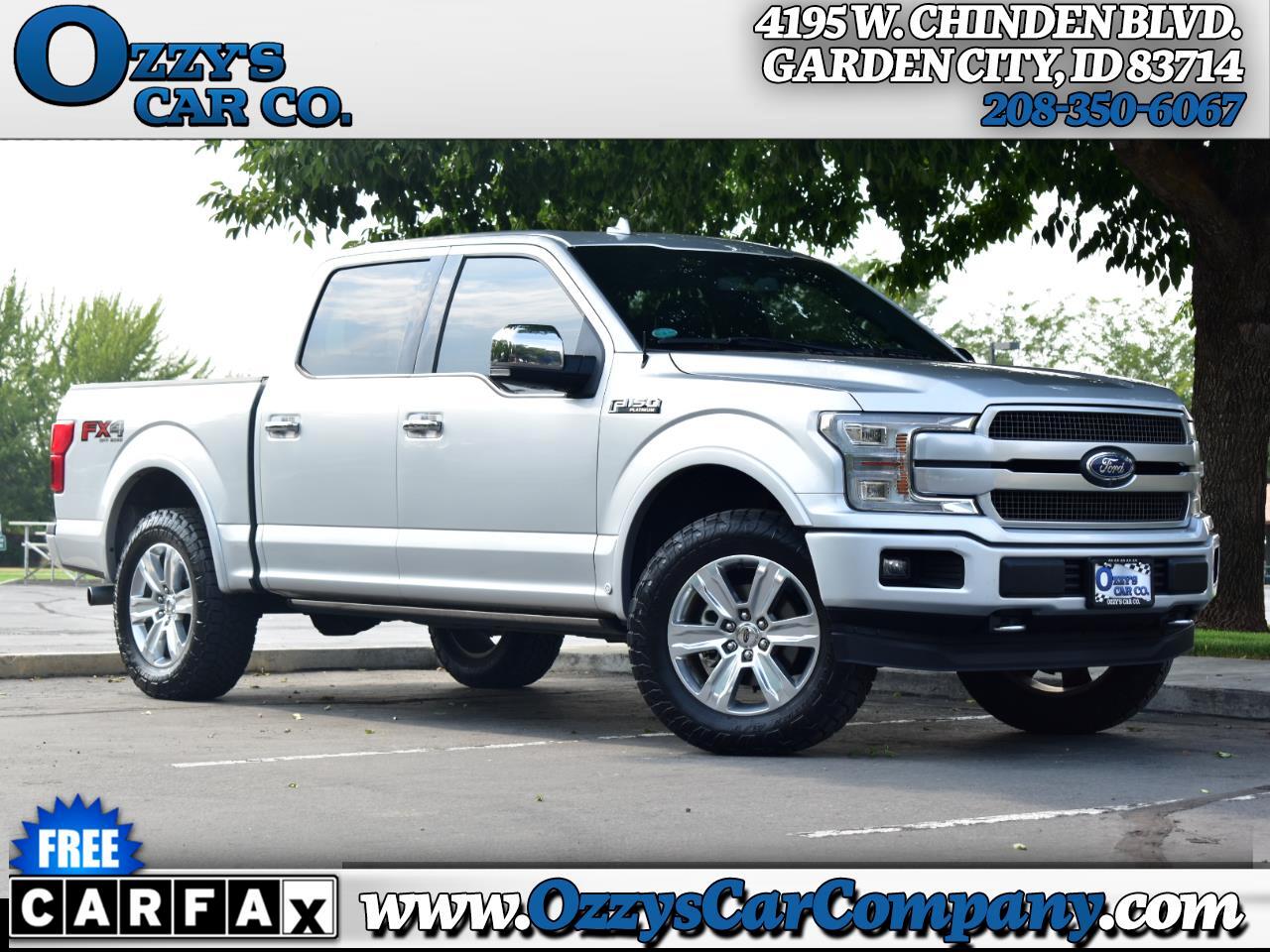 Ford F-150 Platinum SuperCrew 5.5-ft. Bed 4WD 2018