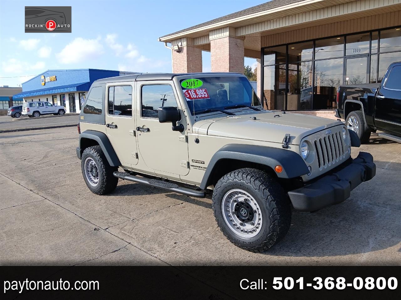 2017 Jeep Wrangler Unlimited Sport