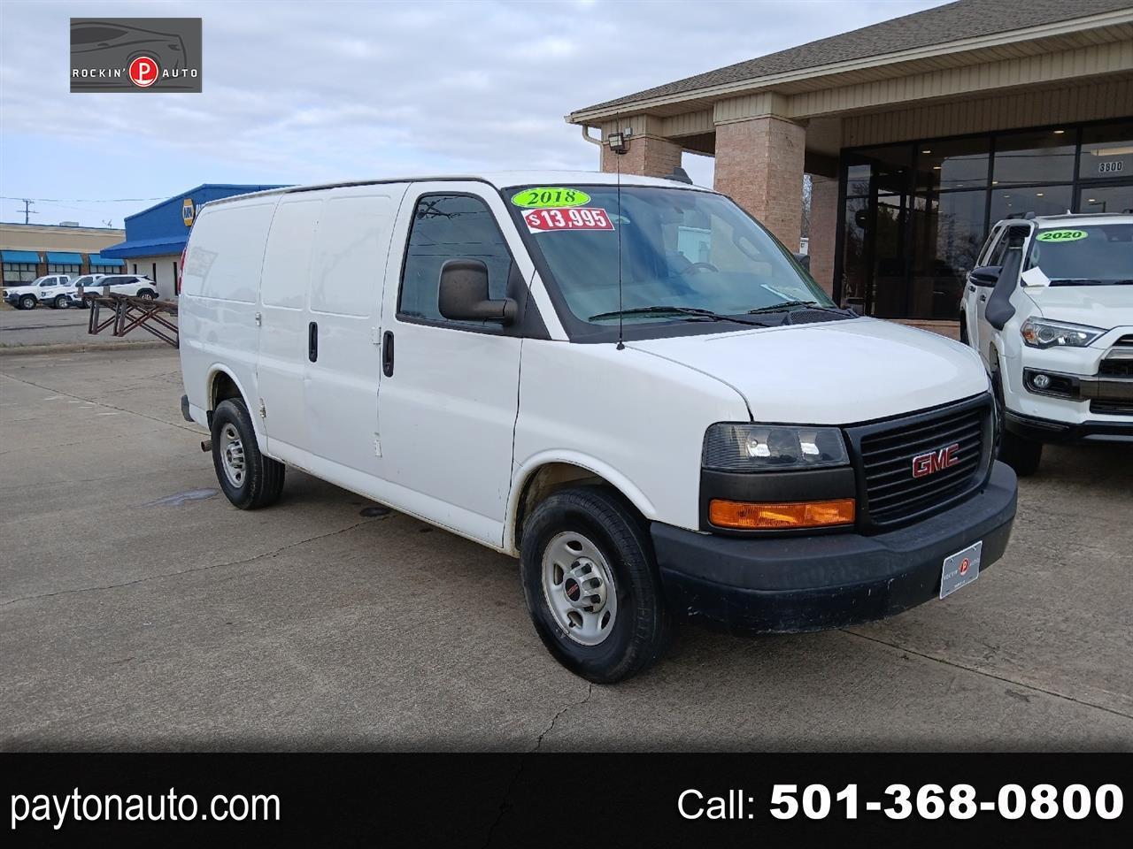 2018 GMC Savana Cargo Van 