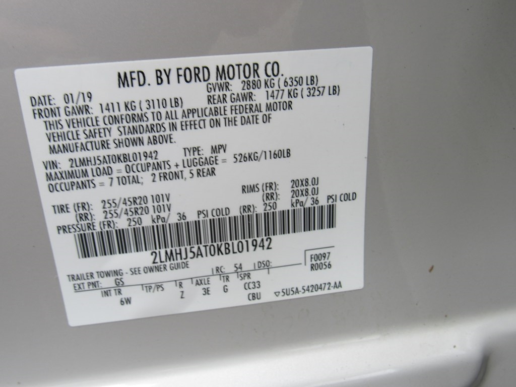 Lincoln MKT  2019 Lincoln MKT  2019