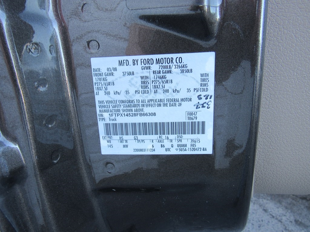 Ford F-150  2008 Ford F-150  2008