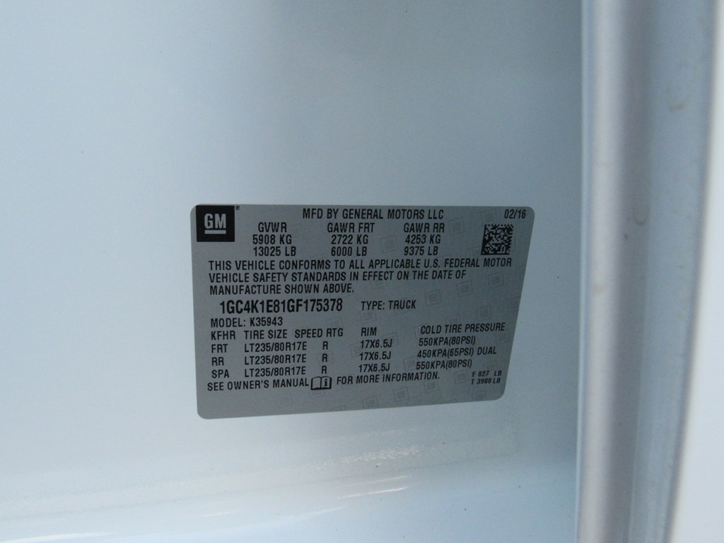 Chevrolet Silverado 3500HD  2016