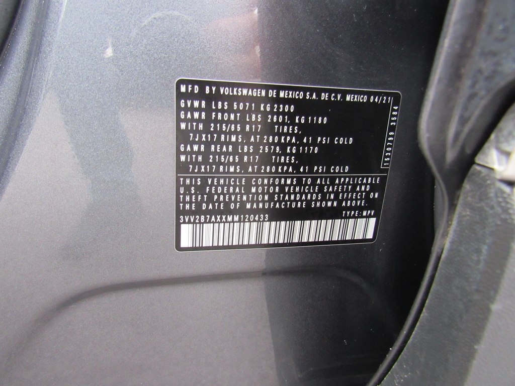 Volkswagen Tiguan SE 4Motion 2021