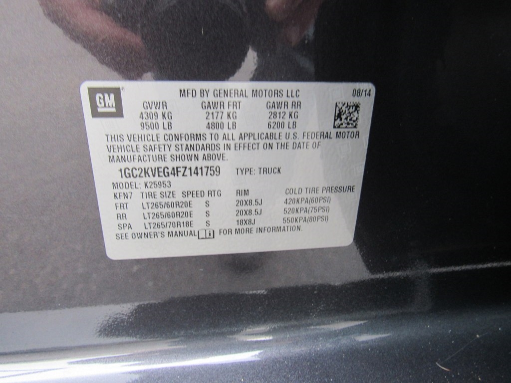 Chevrolet Silverado 2500HD  2015