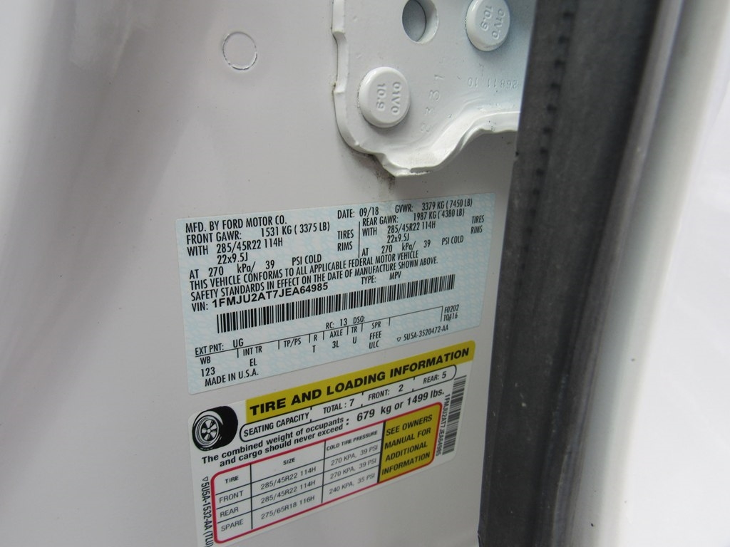 Ford Expedition 4dr Limited 4WD 2018