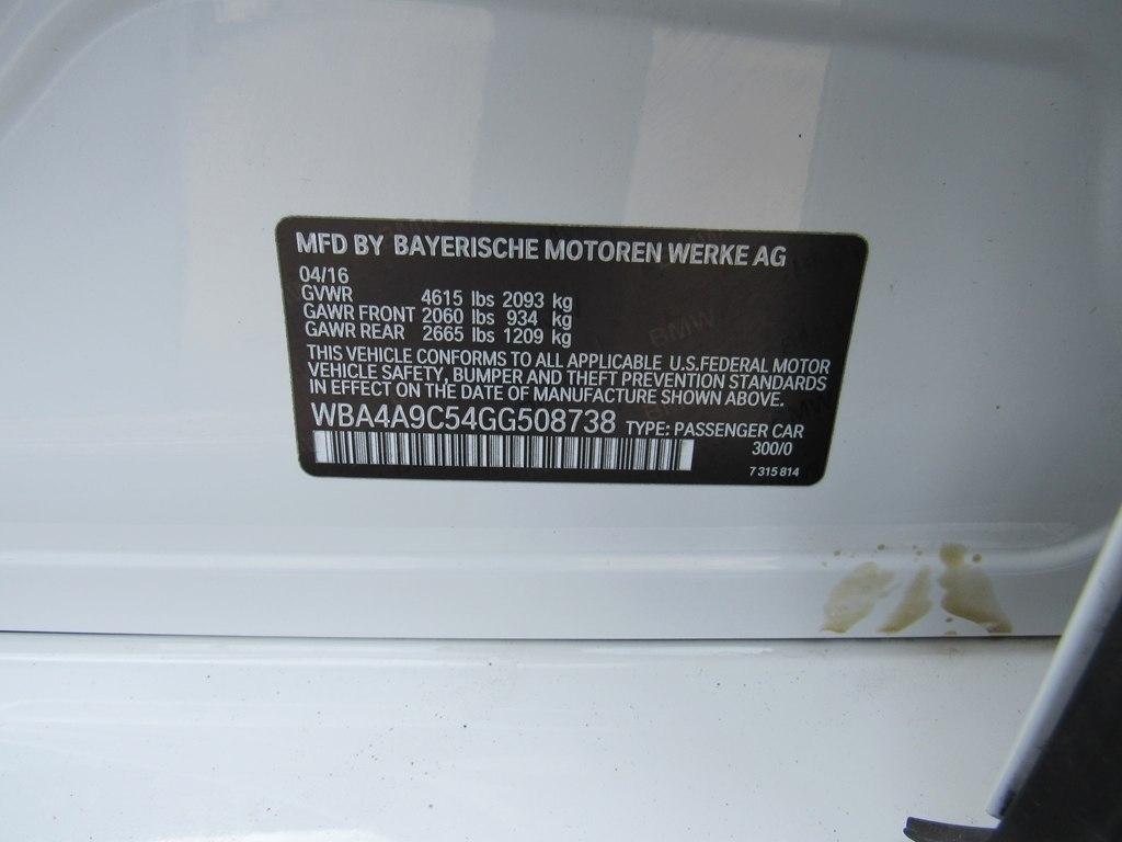 BMW 4-Series Gran Coupe  2016