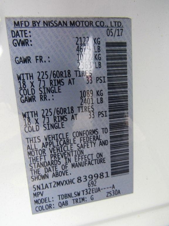 Nissan Rogue Sport  2019