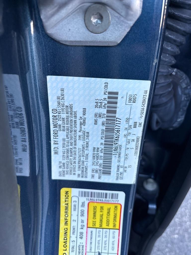 Lincoln Continental  2018