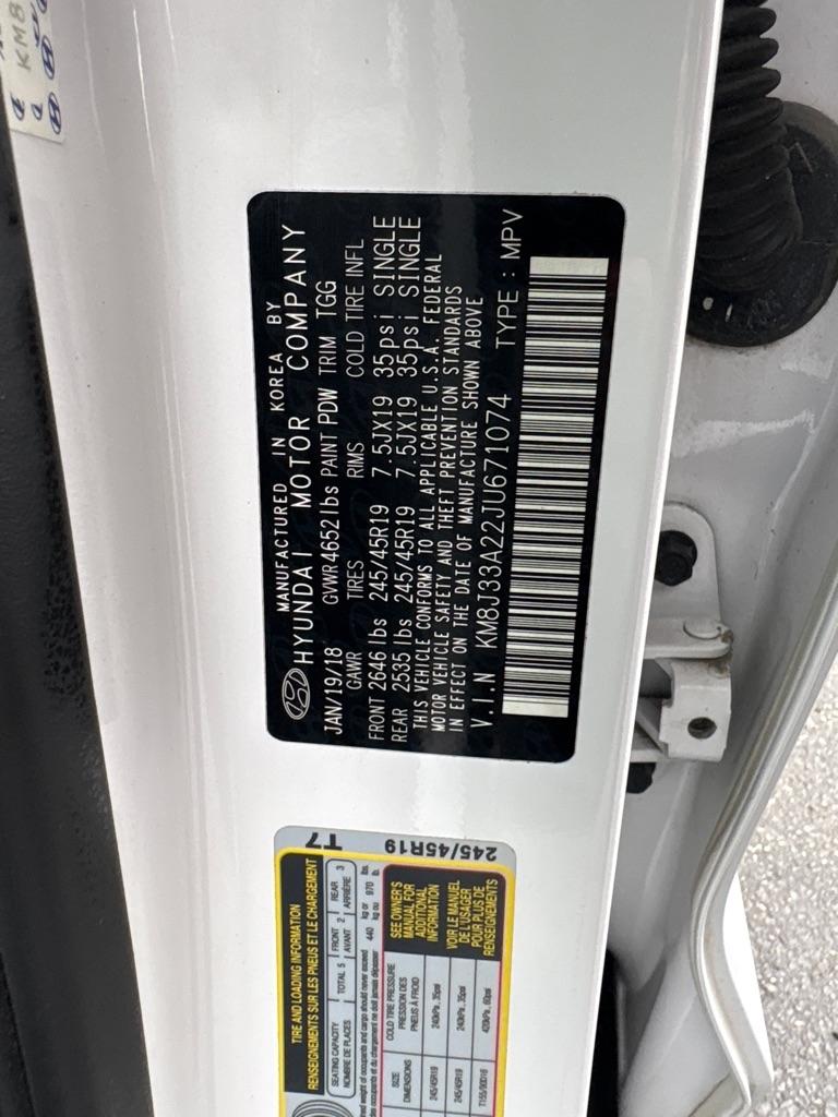 Hyundai Tucson  2018