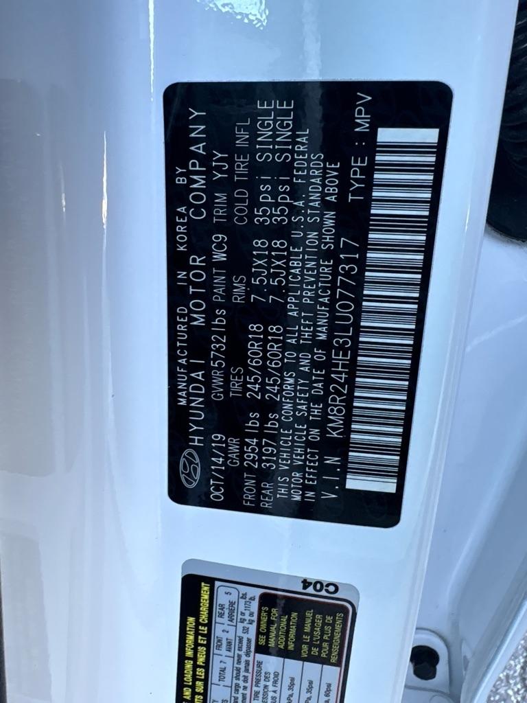 Hyundai Palisade SEL FWD 2020