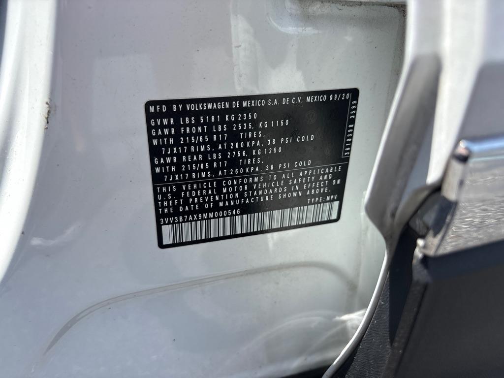 Volkswagen Tiguan 2.0T SE FWD 2021