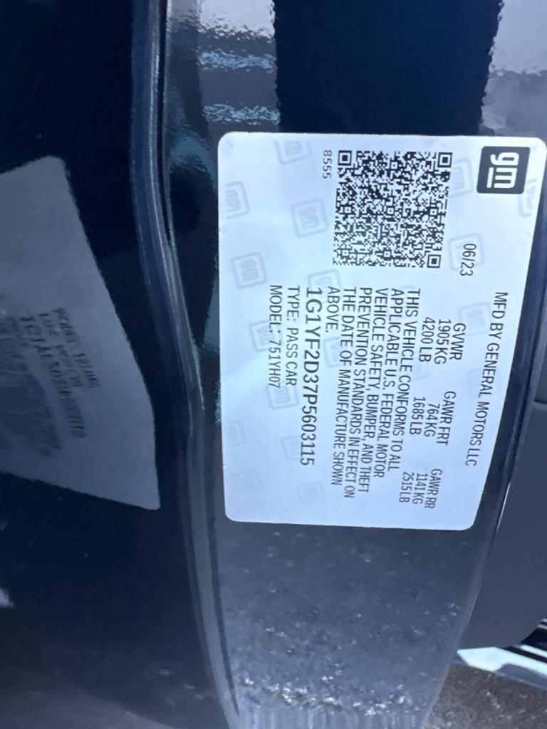 Chevrolet Corvette Stingray 2LT Convertible 2023