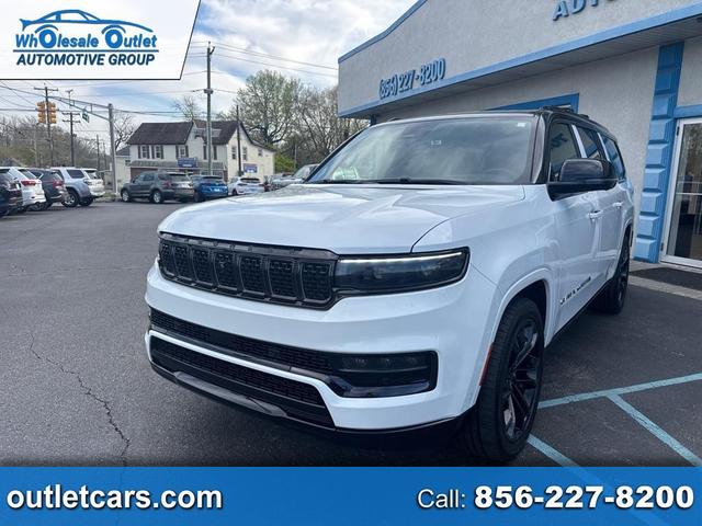 White 2024 Jeep Grand Wagoneer L Obsidian 4WD SUV / Crossover Four-Wheel Drive Automatic