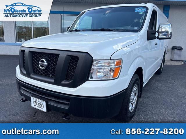 White 2021 Nissan NV Cargo 2500 HD SV V8 RWD Van Rear-Wheel Drive Automatic