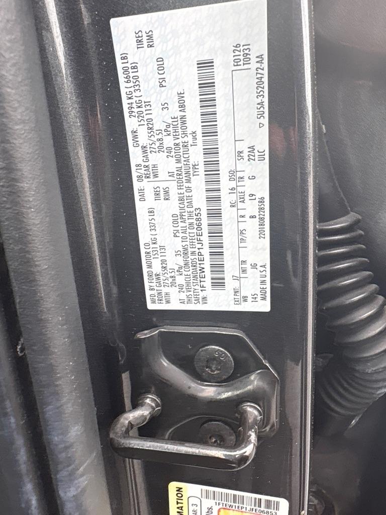 Ford F-150 XLT 4x4 SuperCrew 2018