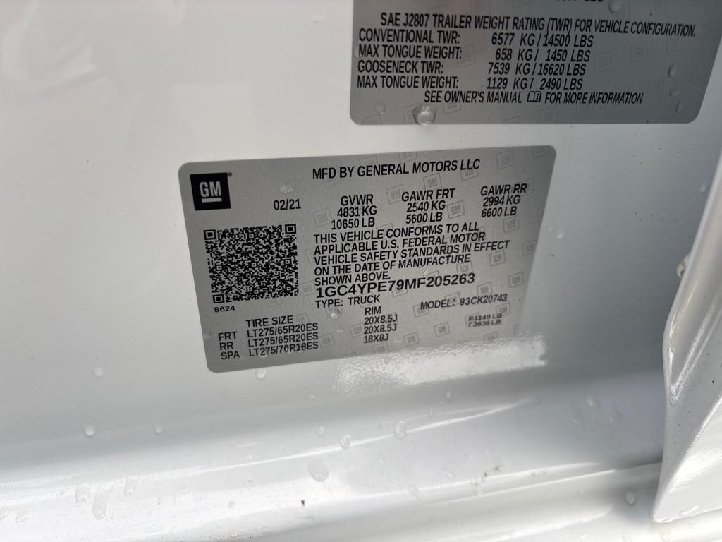 Chevrolet Silverado 2500HD 4WD Crew Cab 159" LTZ 2021